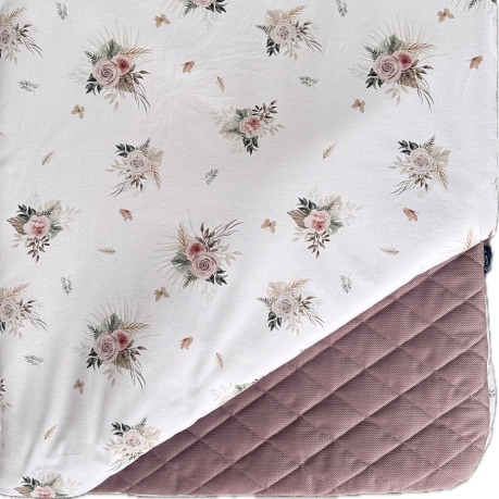 Bedding Velvet "L" - Lavender / Boho Flowers