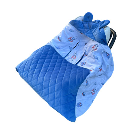 Car Seat Blanket Velvet -...