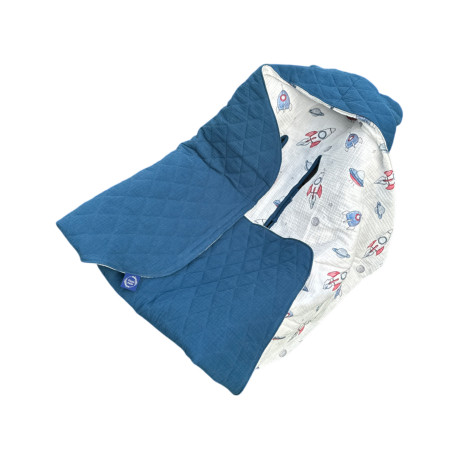 Car Seat Blanket Muslin -...