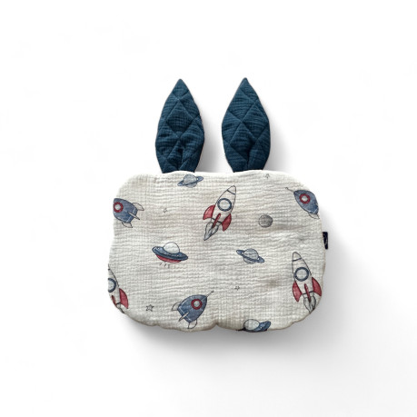 Baby Pillow Muslin - Navy /...