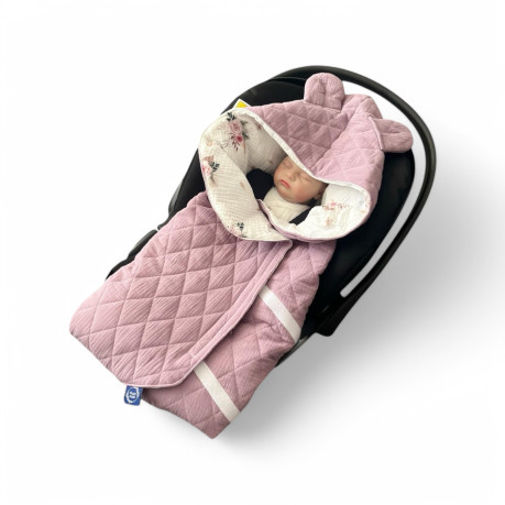 Car Seat Blanket Muslin -...