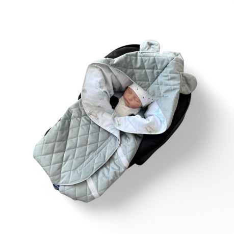 Car Seat Blanket Velvet -...