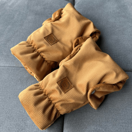 Hand Muff Gloves Velvet - Orche