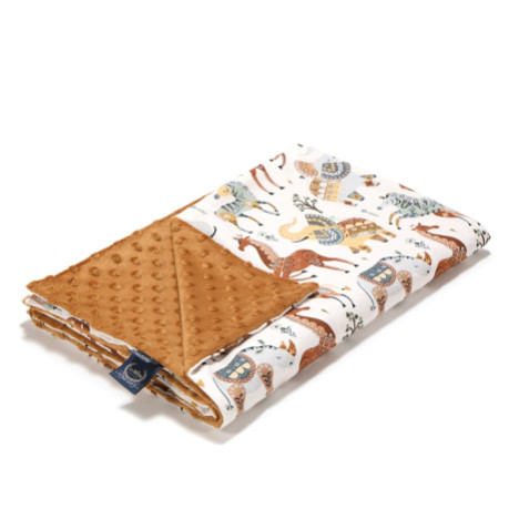 Blanket Minky Light "L" - Art Of Kenya / Toffee