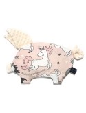 Unicorn Sugar Bebe / Ecru - Sleepy Pig Pillow