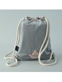 Dark Grey / Unicorn Sugar Bebe - Backpack