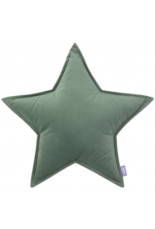 Star Pillow - Olive Green
